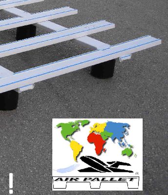 airpallet su misura 100x150 leggero per spedizione aerea