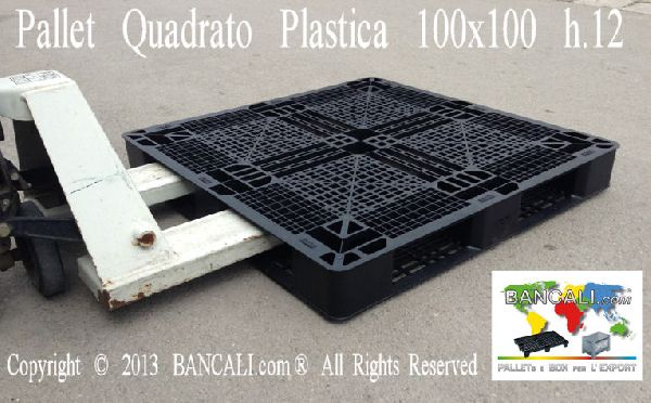 bancale perimentrale quadrato 100x100 idoneo container frigo