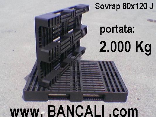 europallet sovrapponibile 80x120 forte corto